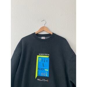 Vintage 90s Nordstrom Take a Look Walnut Creek California Crewneck Sweatshirt